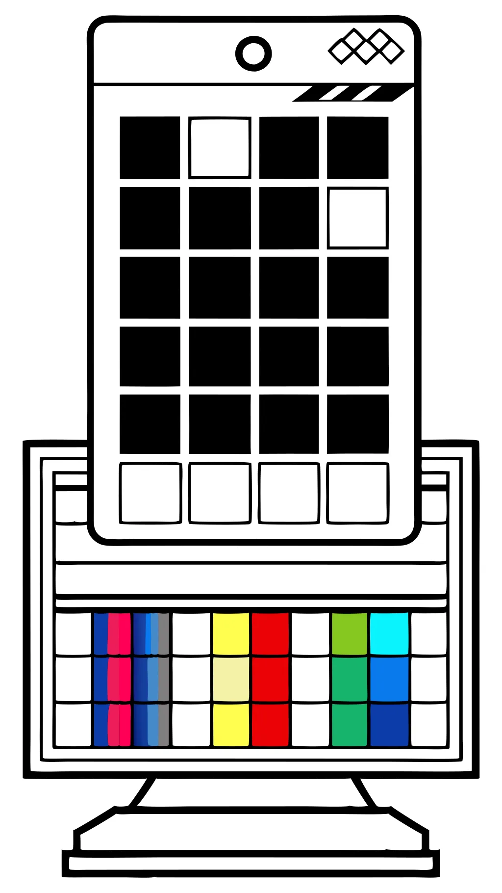 Página de impresión de prueba de color